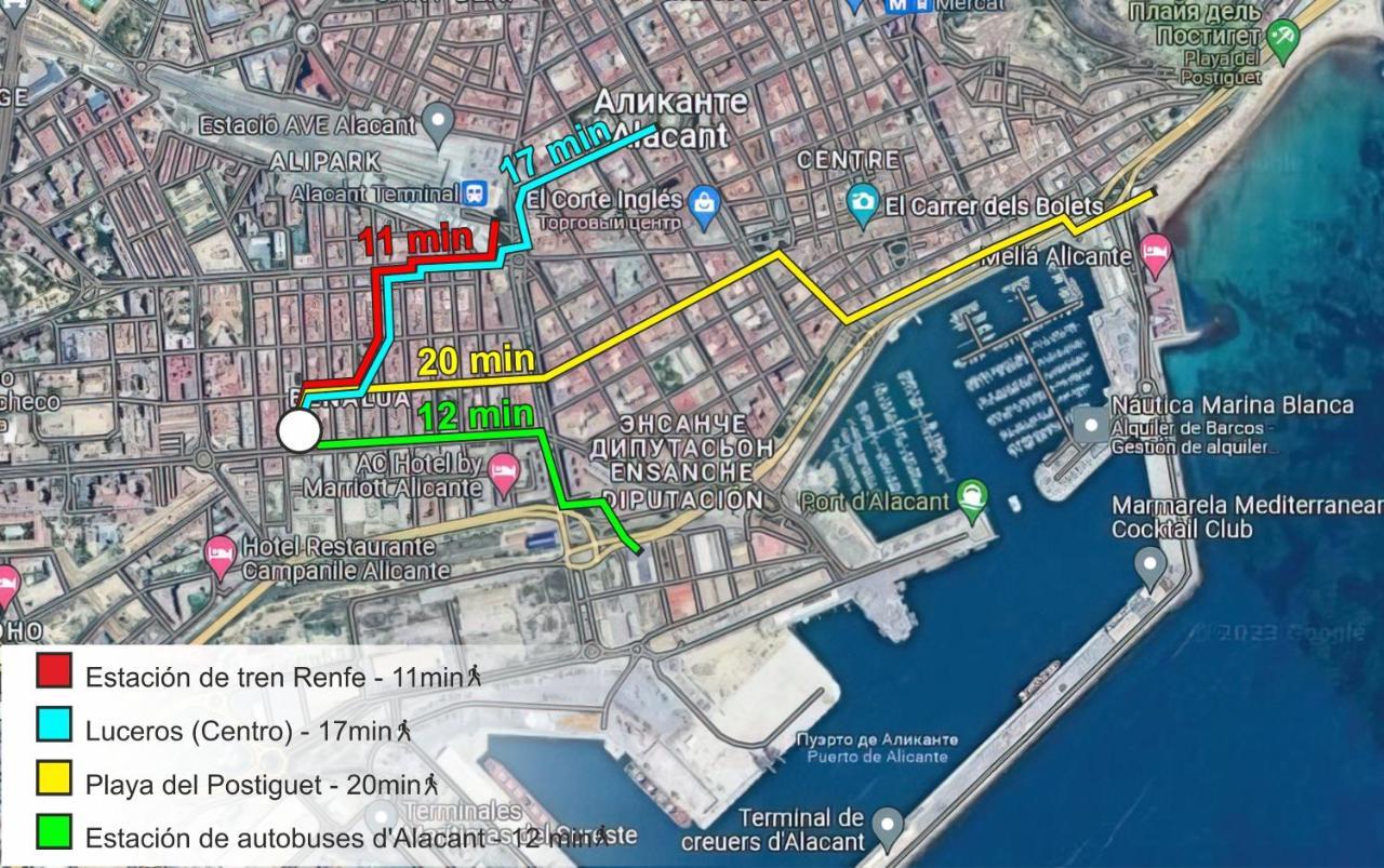 Habitacion En Alicante, Benalua Eksteriør bilde